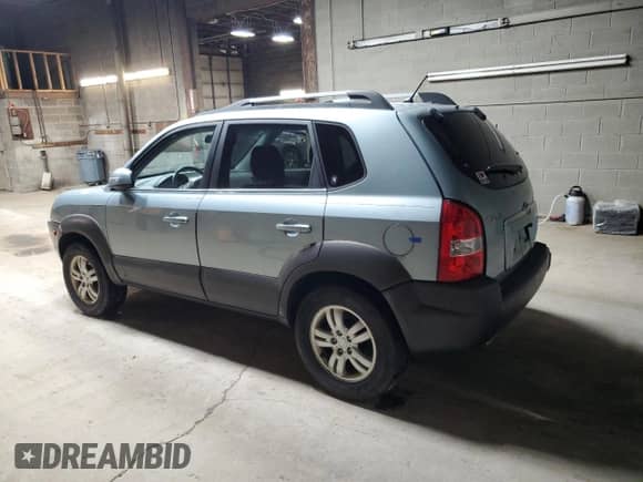 2007 Hyundai Tucson SE z VIN KM8JN72D47U485403, wystawiony jako Copart lot #82332324 z przebiegiem 133 370 mil mil oraz Szkoda całkowita • Salvage title. Historia ofert i sprzedaży dostępna na DreamBid. Obrazek 2.