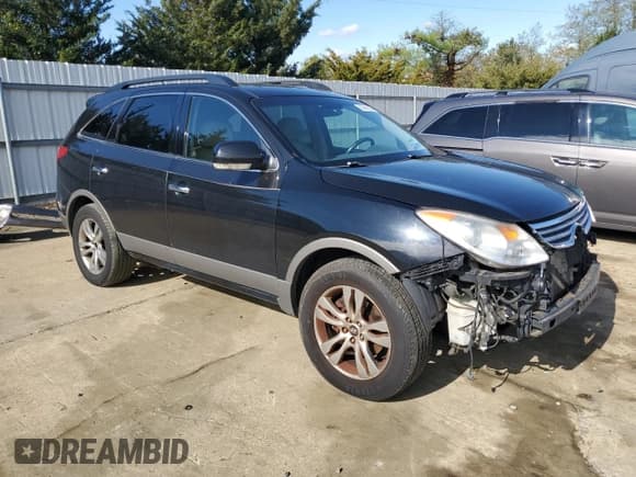 ✅ 2012 Hyundai Veracruz Limited • VIN: KM8NU4CC3CU201777 • Lot: 89462835. Listed on Copart with 134,299 mi. Free auction sales archive from the USA and detailed vehicle history report at DreamBid. Image 4.