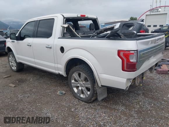 ✅ 2016 Ford F-150 Platinum • VIN: 1FTEW1EG4GFC87950 • Lot: 42547129. Wystawiony na IAAI z przebiegiem 168 026 mil. Bezpłatny archiwum sprzedaży aukcyjnych z USA i szczegółowy raport historii pojazdu na DreamBid. Zdjęcie 3.