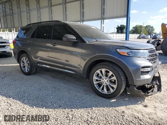 ✅ 2023 Ford Explorer XLT • VIN: 1FMSK8DH2PGB72870 • Lot: 86457935. Wystawiony na Copart z przebiegiem 49 427 mil. Bezpłatny archiwum sprzedaży aukcyjnych z USA i szczegółowy raport historii pojazdu na DreamBid. Zdjęcie 4.