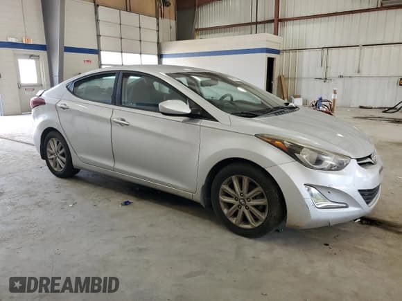 ✅ 2015 Hyundai Elantra SE • VIN: KMHDH4AE6FU299499 • Lot: 68856065. Listed on Copart with 125,186 mi. Free auction sales archive from the USA and detailed vehicle history report at DreamBid. Image 4.