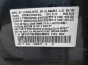 ✅ 2005 Honda Pilot EX-L • VIN: 5FNYF18515B048865 • Lot: 43812277. Wystawiony na IAAI z przebiegiem 227 312 mil. Bezpłatny archiwum sprzedaży aukcyjnych z USA i szczegółowy raport historii pojazdu na DreamBid. Zdjęcie 9.