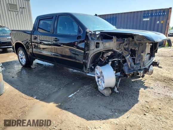 ✅ 2022 Chevrolet Silverado 1500 Custom • VIN: 3GCPYBEK8NG194146 • Lot: 64076555. Wystawiony na Copart z przebiegiem 61 096 mil. Bezpłatny archiwum sprzedaży aukcyjnych z USA i szczegółowy raport historii pojazdu na DreamBid. Zdjęcie 4.