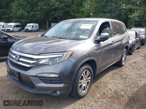 ✅ 2018 Honda Pilot EX-L • VIN: 5FNYF6H54JB008285 • Lot: 43032471. Wystawiony na IAAI z przebiegiem 128 664 mil. Bezpłatny archiwum sprzedaży aukcyjnych z USA i szczegółowy raport historii pojazdu na DreamBid. Zdjęcie 2.