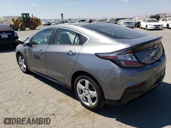 2018 Chevrolet Volt LT z VIN 1G1RC6S57JU151558, wystawiony jako Copart lot #60364363 z przebiegiem Nie podano mil oraz . Historia ofert i sprzedaży dostępna na DreamBid. Obrazek 2.