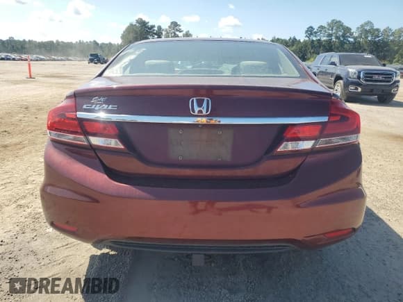 ✅ 2014 Honda Civic LX • VIN: 19XFB2F57EE070631 • Lot: 82098515. Wystawiony na Copart z przebiegiem Nie podano. Bezpłatny archiwum sprzedaży aukcyjnych z USA i szczegółowy raport historii pojazdu na DreamBid. Zdjęcie 6.