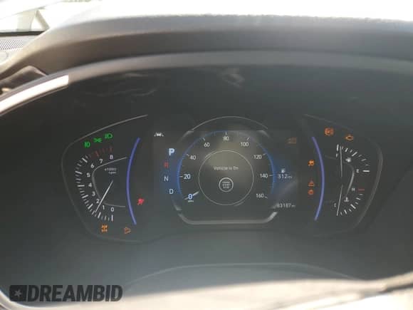 2020 Hyundai Santa Fe SEL z VIN 5NMS3CAD5LH303105, wystawiony jako Copart lot #85740335 z przebiegiem 83 187 mil mil oraz Szkoda całkowita • Salvage title. Historia ofert i sprzedaży dostępna na DreamBid. Obrazek 9.