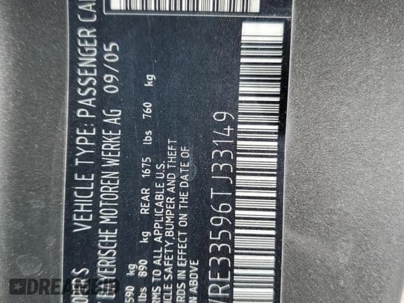 ✅ 2006 MINI Hardtop S • VIN: WMWRE33596TJ33149 • Lot: 43462805. Listed on Copart with Not provided. Free auction sales archive from the USA and detailed vehicle history report at DreamBid. Image 13.