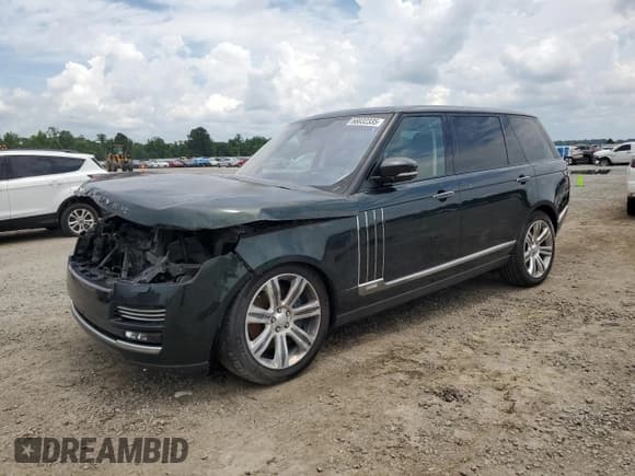 ✅ 2016 Land Rover Range Rover • VIN: SALGW3EFXGA276713 • Lot: 66832335. Listed on Copart with 61,852 mi. Free auction sales archive from the USA and detailed vehicle history report at DreamBid. Image 1.