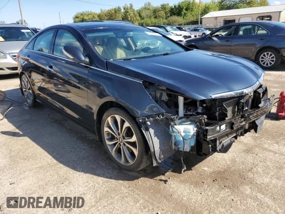 ✅ 2013 Hyundai Sonata SE • VIN: 5NPEC4AB5DH647569 • Lot: 72998874. Listed on Copart with 113,330 mi. Free auction sales archive from the USA and detailed vehicle history report at DreamBid. Image 4.