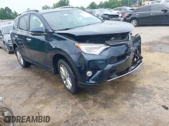 ✅ 2017 Toyota RAV4 Limited • VIN: 2T3DFREV5HW678713 • Lot: 42457404. Listed on IAAI with 38,949 mi. Free auction sales archive from the USA and detailed vehicle history report at DreamBid. Image 1.