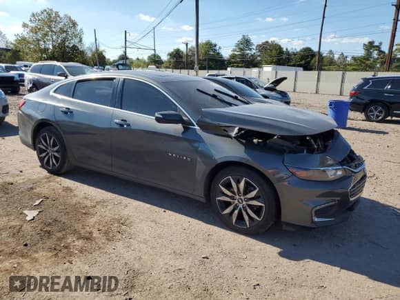 2017 Chevrolet Malibu LT с VIN 1G1ZE5ST7HF184352, выставлен на аукционе Copart как лот 81945335 с пробегом Не указан миль и Списание • Salvage title. История ставок и продаж доступна на DreamBid. Изображение 4.