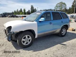 2004 Hyundai Santa Fe z VIN KM8SB12BX4U653484, wystawiony jako Copart lot #55312305 z przebiegiem 146 471 mil mil oraz Czysty tytuł • Clean title. Historia ofert i sprzedaży dostępna na DreamBid. Obrazek 1.