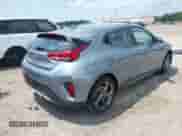 2019 Hyundai Veloster Premium with VIN KMHTG6AF5KU017950, listed as a IAAI auction lot 42611554 with 105,396 mi miles and . Bid and sale history available at DreamBid. Image 4.