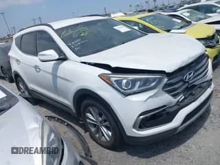 ✅ 2018 Hyundai Santa Fe 2.0T • VIN: 5XYZU4LA5JG527311 • Лот: 42358853. Опубликован ранее на IAAI с пробегом 63 107 миль. Бесплатный доступ к архиву аукционных продаж из США и подробный отчёт об истории автомобиля на DreamBid. Изображение 1.