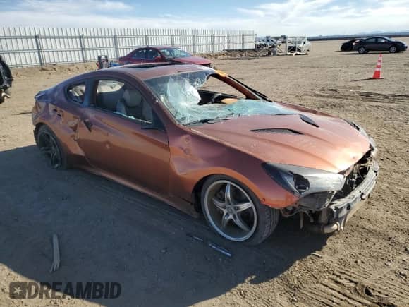 2013 Hyundai Genesis Coupe 2.0T с VIN KMHHT6KD2DU089495, выставлен на аукционе Copart как лот 88746515 с пробегом Не указан миль и Списание • Salvage title. История ставок и продаж доступна на DreamBid. Изображение 4.