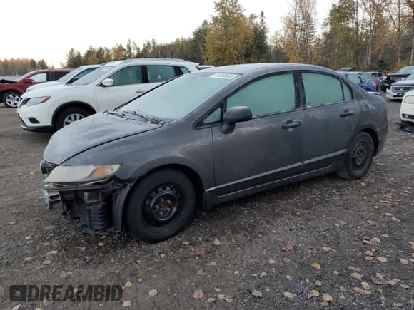 ✅ 2009 Honda Civic DX-G • VIN: 2HGFA16459H112181 • Лот: 84950655. Опубликован ранее на Copart с пробегом 226 758 миль. Бесплатный доступ к архиву аукционных продаж из США и подробный отчёт об истории автомобиля на DreamBid. Изображение 1.