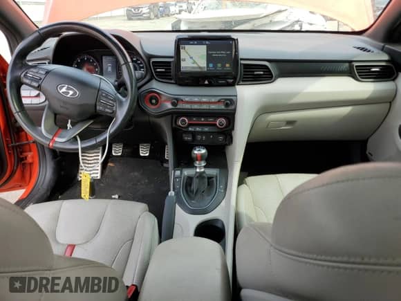 2019 Hyundai Veloster Turbo z VIN KMHTH6AB6KU018924, wystawiony jako Copart lot #78537984 z przebiegiem 57 656 mil mil oraz Szkoda całkowita • Salvage title. Historia ofert i sprzedaży dostępna na DreamBid. Obrazek 8.