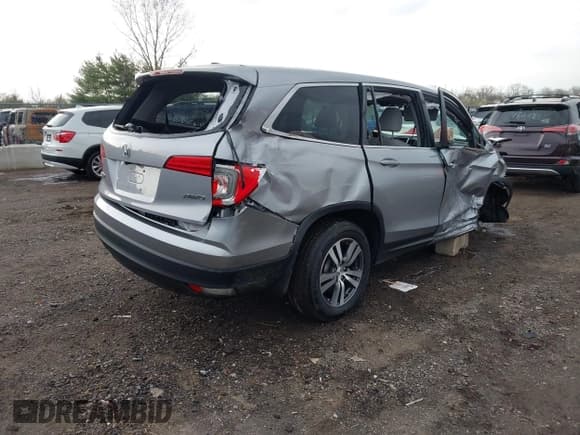 ✅ 2018 Honda Pilot EX-L • VIN: 5FNYF6H73JB044289 • Лот: 41936947. Опубликован ранее на IAAI с пробегом 43 012 миль. Бесплатный доступ к архиву аукционных продаж из США и подробный отчёт об истории автомобиля на DreamBid. Изображение 4.