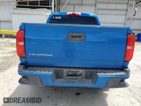 ✅ 2021 Chevrolet Colorado 2WD Work Truck • VIN: 1GCGSBEA6M1122948 • Лот: 64366204. Опубликован ранее на Copart с пробегом 48 567 миль. Бесплатный доступ к архиву аукционных продаж из США и подробный отчёт об истории автомобиля на DreamBid. Изображение 6.