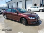 ✅ 2014 Volkswagen Passat Wolfsburg Edition • VIN: 1VWAH7A38EC022149 • Lot: 70017335. Listed on Copart with 74,506 mi. Free auction sales archive from the USA and detailed vehicle history report at DreamBid. Image 4.