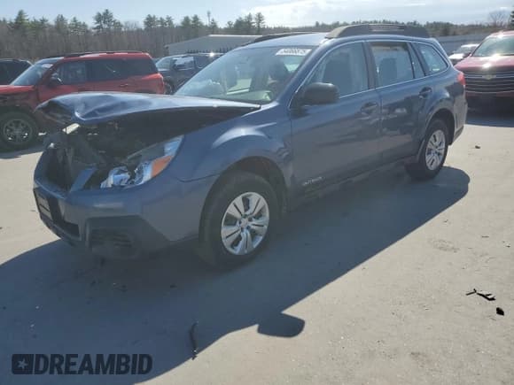 ✅ 2013 Subaru Outback 2.5i • VIN: 4S4BRBAC2D3254246 • Lot: 54066875. Listed on Copart with 169,785 mi. Free auction sales archive from the USA and detailed vehicle history report at DreamBid. Image 1.