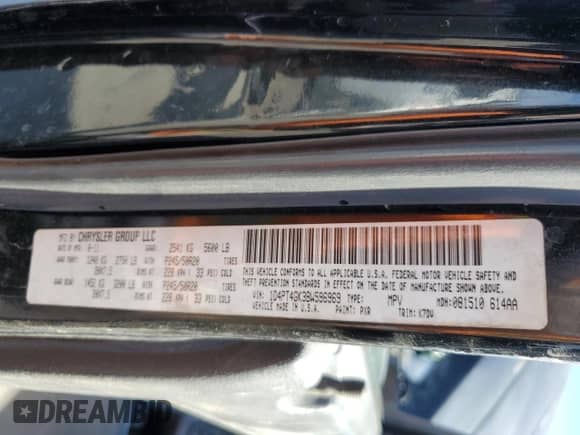 2011 Dodge Nitro Heat с VIN 1D4PT4GK3BW596969, выставлен на аукционе Copart как лот 82139254 с пробегом Не указан миль и Списание • Salvage title. История ставок и продаж доступна на DreamBid. Изображение 13.