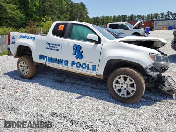 ✅ 2018 Chevrolet Colorado 2WD LT • VIN: 1GCHSCEA9J1165735 • Lot: 56942795. Listed on Copart with Not provided. Free auction sales archive from the USA and detailed vehicle history report at DreamBid. Image 4.