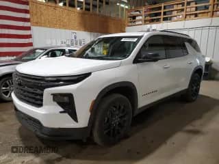 2024 Chevrolet Traverse AWD LT z VIN 1GNEVGKS0RJ202026, wystawiony jako Copart lot #85400285 z przebiegiem 15 824 mil mil oraz Czysty tytuł • Clean title. Historia ofert i sprzedaży dostępna na DreamBid. Obrazek 1.