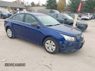 2012 Chevrolet Cruze LS with VIN 1G1PC5SH1C7169860, listed as a IAAI auction lot 43583707 with 81,838 mi miles and . Bid and sale history available at DreamBid. Image 1.