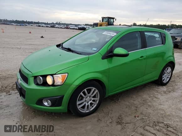 2014 Chevrolet Sonic LT with VIN 1G1JC6SH7E4232038, listed as a Copart auction lot 69904424 with 109,333 mi miles and Clean title. Bid and sale history available at DreamBid. Image 1.
