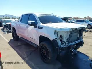 ✅ 2021 GMC Sierra 1500 AT4 • VIN: 3GTP9EEL9MG237091 • Лот: 43461568. Опубликован ранее на IAAI с пробегом 46 609 миль. Бесплатный доступ к архиву аукционных продаж из США и подробный отчёт об истории автомобиля на DreamBid. Изображение 1.