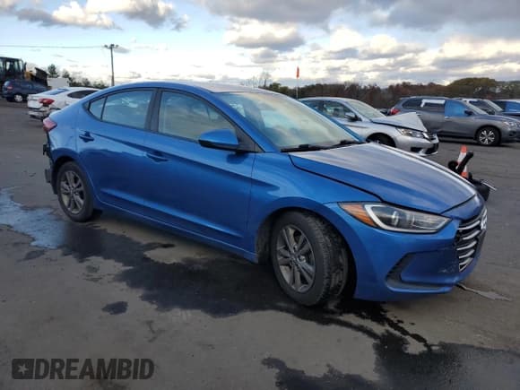 ✅ 2018 Hyundai Elantra Limited • VIN: 5NPD84LF6JH329680 • Lot: 90978175. Listed on Copart with 114,720 mi. Free auction sales archive from the USA and detailed vehicle history report at DreamBid. Image 4.