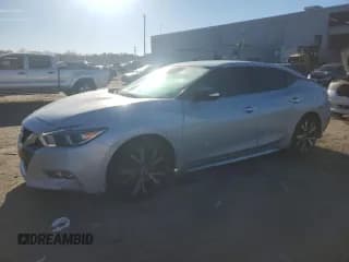 ✅ 2016 Nissan Maxima S • VIN: 1N4AA6AP1GC416394 • Lot: 91057915. Listed on Copart with 150,853 mi. Free auction sales archive from the USA and detailed vehicle history report at DreamBid. Image 1.