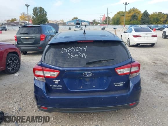 ✅ 2017 Subaru Impreza • VIN: 4S3GTAA63H3716545 • Lot: 43584401. Listed on IAAI with Not provided. Free auction sales archive from the USA and detailed vehicle history report at DreamBid. Image 15.