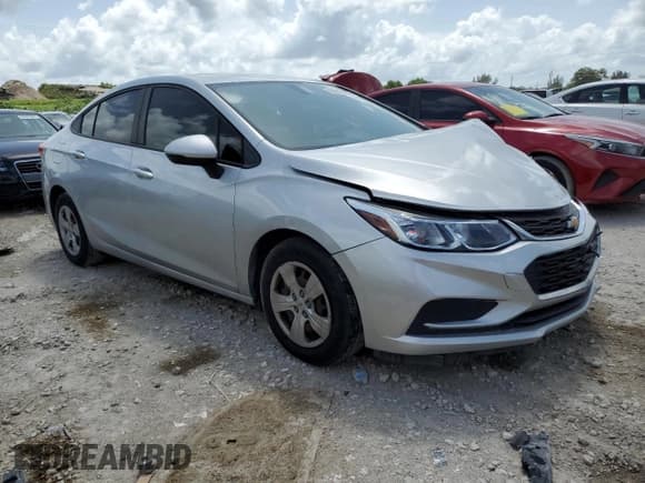 ✅ 2018 Chevrolet Cruze LS • VIN: 1G1BC5SM0J7103630 • Lot: 64805503. Listed on Copart with 124,430 mi. Free auction sales archive from the USA and detailed vehicle history report at DreamBid. Image 4.