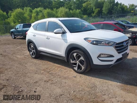 2016 Hyundai Tucson Sport with VIN KM8J3CA20GU220749, listed as a IAAI auction lot 42865224 with 158,292 mi miles and . Bid and sale history available at DreamBid. Image 1.
