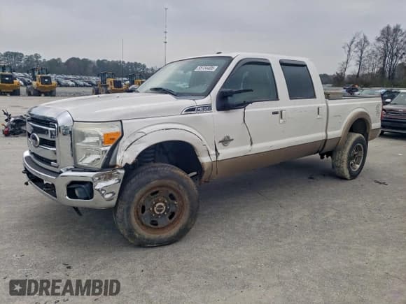 ✅ 2011 Ford F-350 King Ranch • VIN: 1FT8W3BT2BEA02025 • Lot: 95134405. Wystawiony na Copart z przebiegiem 262 793 mil. Bezpłatny archiwum sprzedaży aukcyjnych z USA i szczegółowy raport historii pojazdu na DreamBid. Zdjęcie 1.