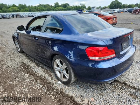 ✅ 2013 BMW 1 Series 128i • VIN: WBAUP7C56DVP24858 • Lot: 64556485. Listed on Copart with 132,350 mi. Free auction sales archive from the USA and detailed vehicle history report at DreamBid. Image 2.