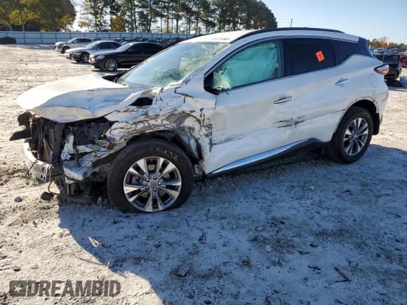 ✅ 2018 Nissan Murano SV • VIN: 5N1AZ2MG1JN197662 • Lot: 91571365. Wystawiony na Copart z przebiegiem 102 368 mil. Bezpłatny archiwum sprzedaży aukcyjnych z USA i szczegółowy raport historii pojazdu na DreamBid. Zdjęcie 1.