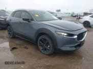 ✅ 2022 Mazda CX-30 S Preferred • VIN: 3MVDMBCL4NM422122 • Лот: 41598588. Опубликован ранее на IAAI с пробегом 52 837 миль. Бесплатный доступ к архиву аукционных продаж из США и подробный отчёт об истории автомобиля на DreamBid. Изображение 1.