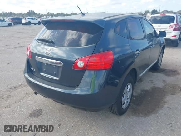 ✅ 2013 Nissan Rogue S • VIN: JN8AS5MT8DW525878 • Lot: 43693783. Listed on IAAI with 168,388 mi. Free auction sales archive from the USA and detailed vehicle history report at DreamBid. Image 4.