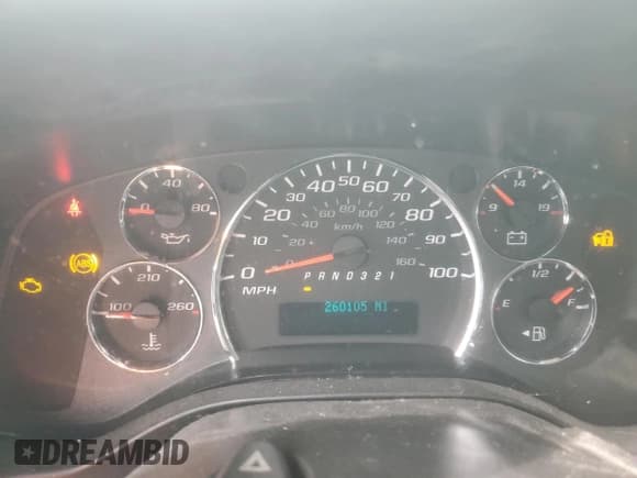 ✅ 2009 Chevrolet Express Cargo • VIN: 1GCFG15X391111893 • Lot: 49842715. Listed on Copart with 260,105 mi. Free auction sales archive from the USA and detailed vehicle history report at DreamBid. Image 9.