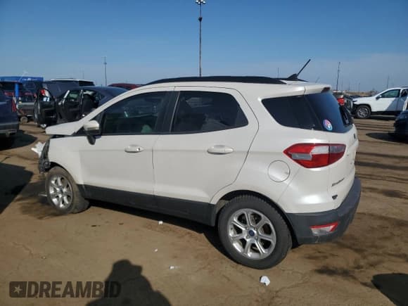 ✅ 2019 Ford EcoSport SE • VIN: MAJ3S2GE2KC258435 • Lot: 53804705. Listed on Copart with 57,954 mi. Free auction sales archive from the USA and detailed vehicle history report at DreamBid. Image 2.