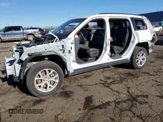 ✅ 2022 Jeep Grand Cherokee Limited • VIN: 1C4RJKBGXN8539020 • Лот: 89883365. Опубликован ранее на Copart с пробегом 22 978 миль. Бесплатный доступ к архиву аукционных продаж из США и подробный отчёт об истории автомобиля на DreamBid. Изображение 1.