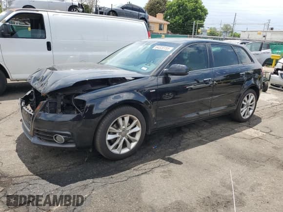 ✅ 2012 Audi A3 Premium • VIN: WAUBJAFM8CA147278 • Lot: 64320155. Listed on Copart with 169,617 mi. Free auction sales archive from the USA and detailed vehicle history report at DreamBid. Image 1.