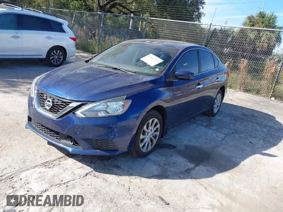 ✅ 2018 Nissan Sentra S • VIN: 3N1AB7AP4JY291454 • Lot: 43663818. Listed on IAAI with 108,937 mi. Free auction sales archive from the USA and detailed vehicle history report at DreamBid. Image 2.