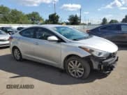 ✅ 2015 Hyundai Elantra Limited • VIN: KMHDH4AE2FU236271 • Lot: 70825675. Listed on Copart with Not provided. Free auction sales archive from the USA and detailed vehicle history report at DreamBid. Image 4.