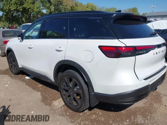 ✅ 2026 Infiniti QX60 Autograph • VIN: 5N1AL1HU6TC332998 • Lot: 43317928. Listed on IAAI with 559 mi. Free auction sales archive from the USA and detailed vehicle history report at DreamBid. Image 3.