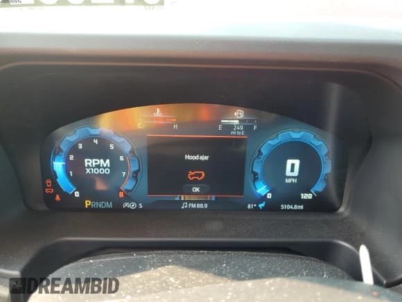 ✅ 2025 Ford Bronco Badlands • VIN: 1FMEE9BP1SLA57648 • Lot: 67283265. Listed on Copart with 5,104 mi. Free auction sales archive from the USA and detailed vehicle history report at DreamBid. Image 9.